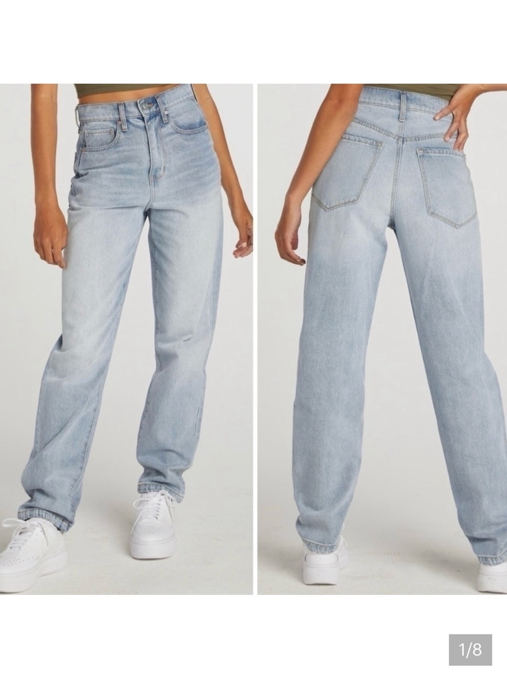 RSQ 90’s Straight Light Wash Jeans Size 24